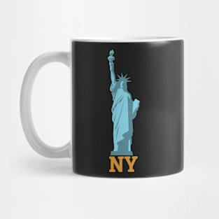 Statue of Liberty from New York (NY) - Travel Mug